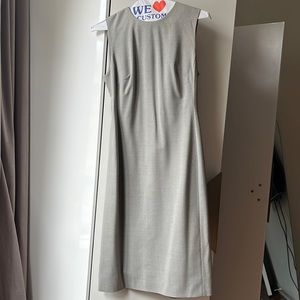 Theory Sleeveless Dress, Grey, Size 00